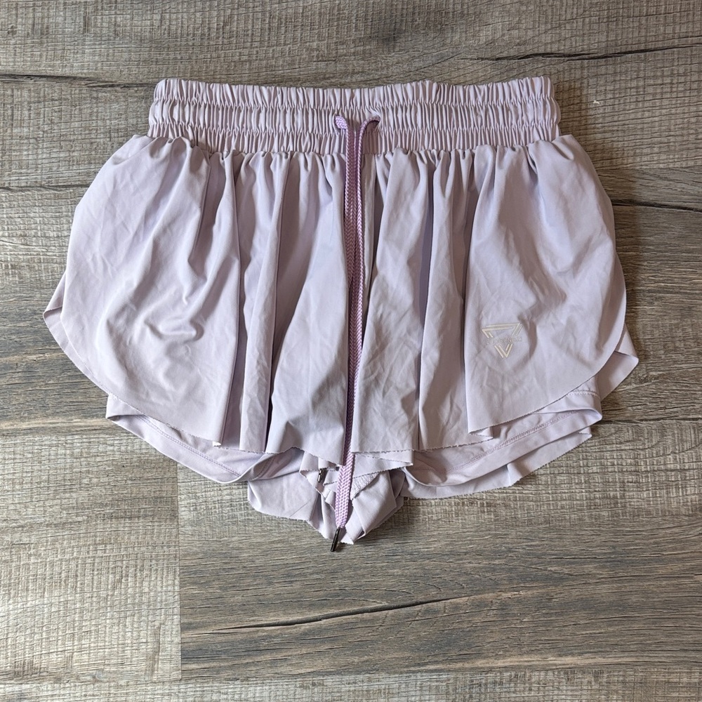 Lavender Athletic Shorts for Women